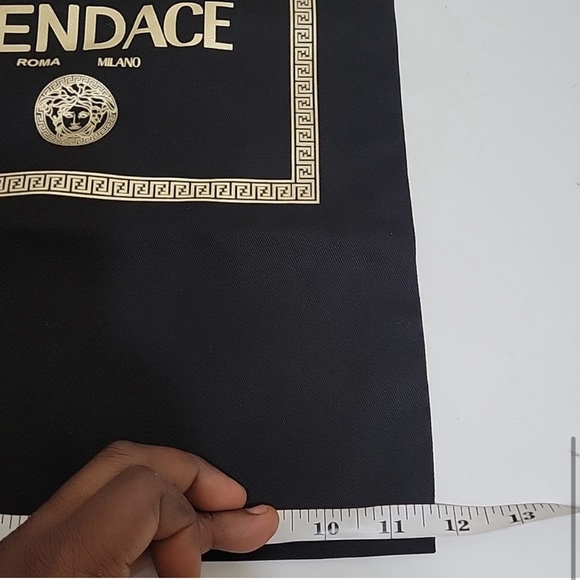 Fendi x Versace black drawstring bag - Picture 3 of 3